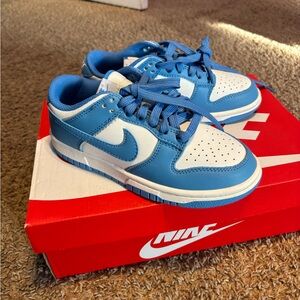 NEW Nike dunks - Carolina blue